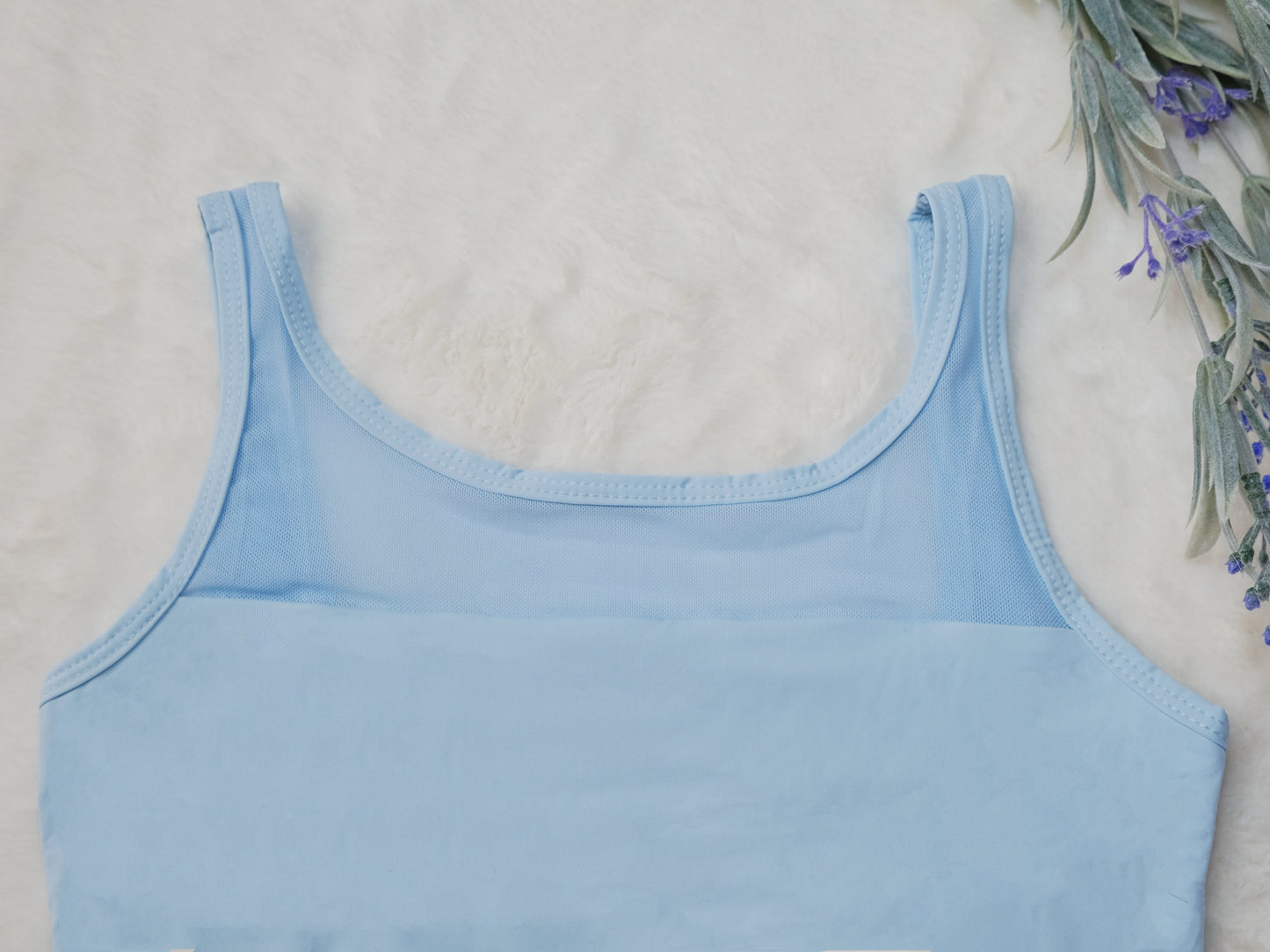 Tanks Dance Leotard (Subtle Charm 23n0003)Sky Blue