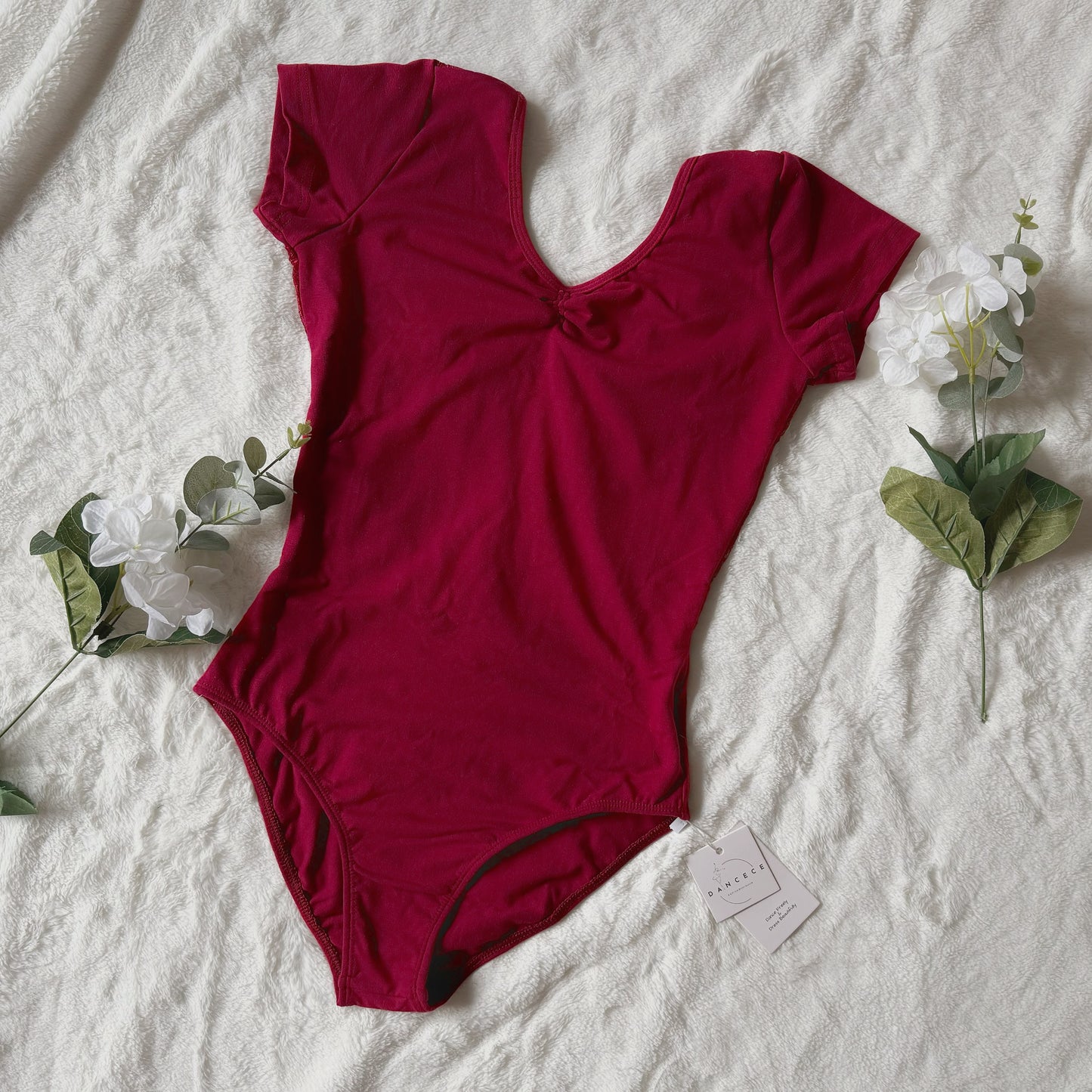 Lace Dance Leotard(WS 23n001)Wine Red
