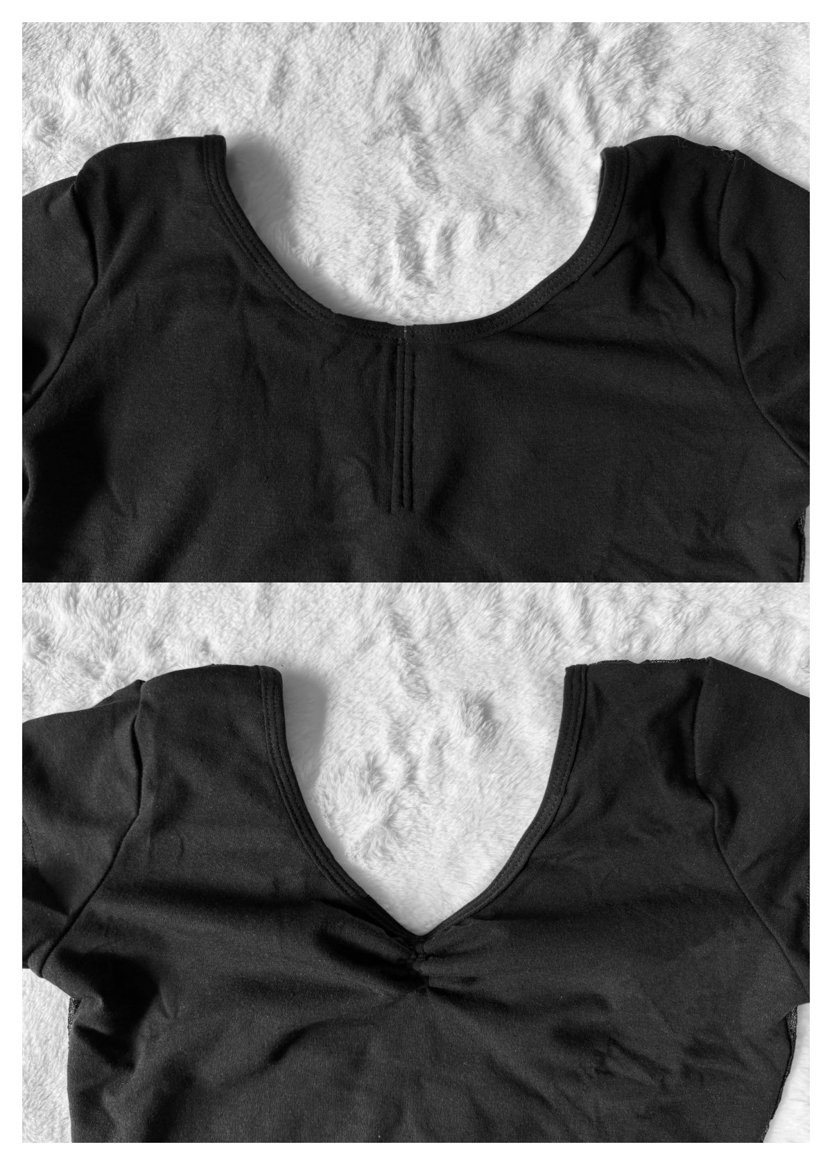 Lace Dance Leotard Midnight Black